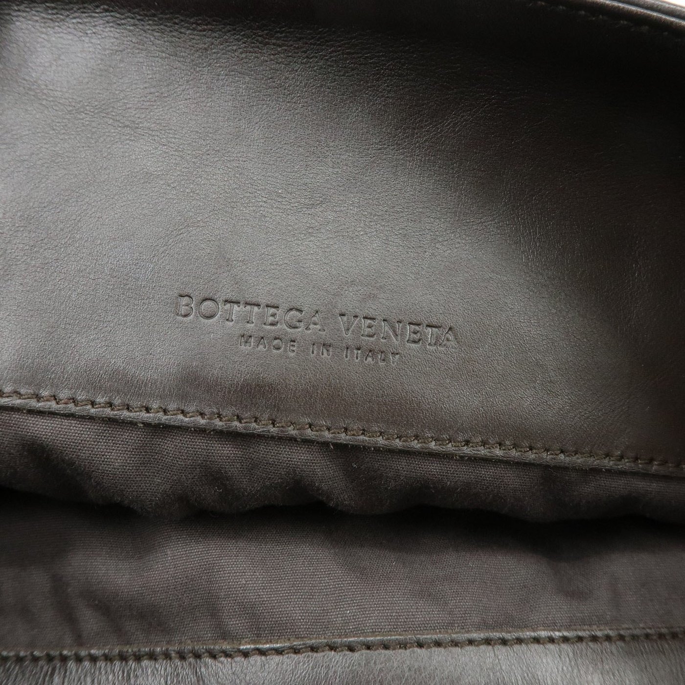 Bottega Veneta Flat Messenger Intrecciato Nappa Large