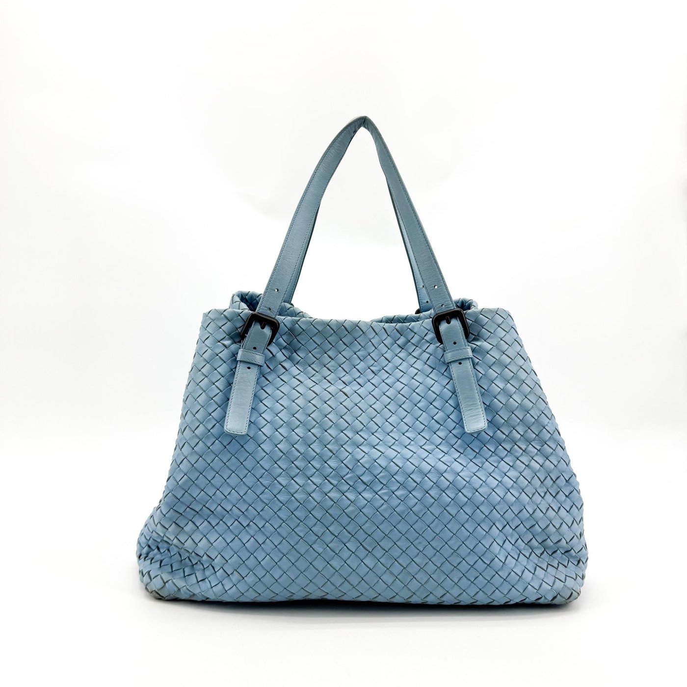 Bottega Veneta A-Shape Intrecciato Nappa Large
