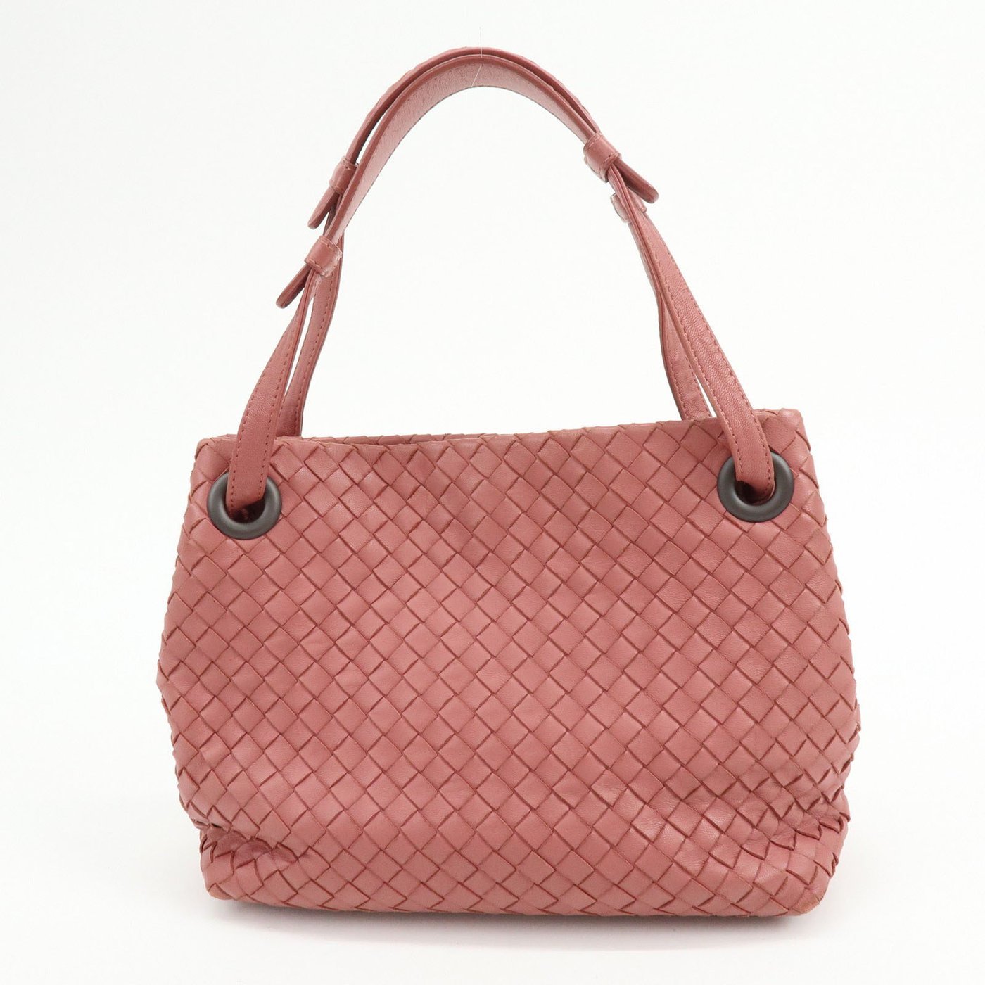 Bottega Veneta Bella Intrecciato Nappa Medium