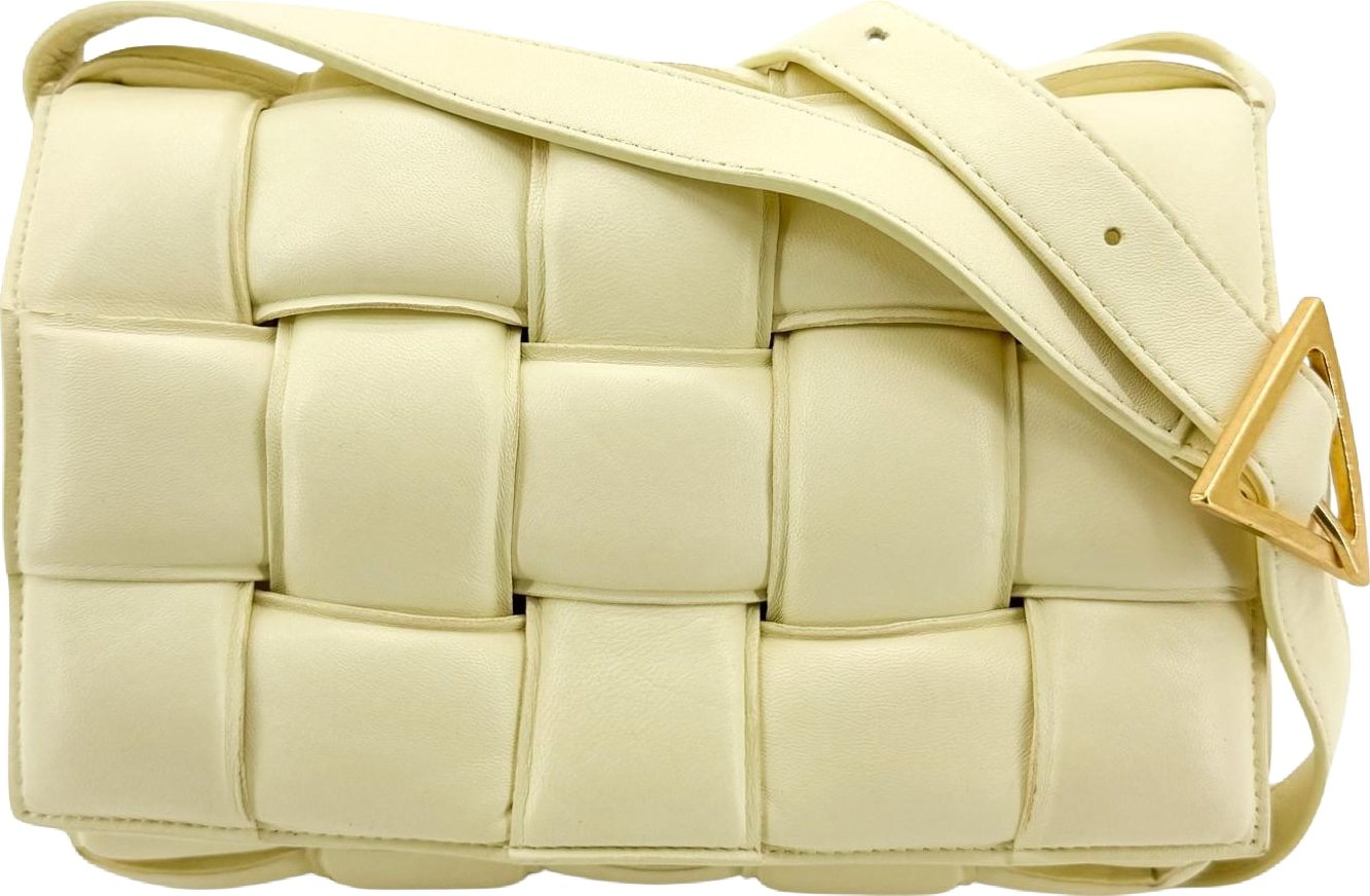 Bottega Veneta Cassette Padded Maxi Intrecciato Leather Small