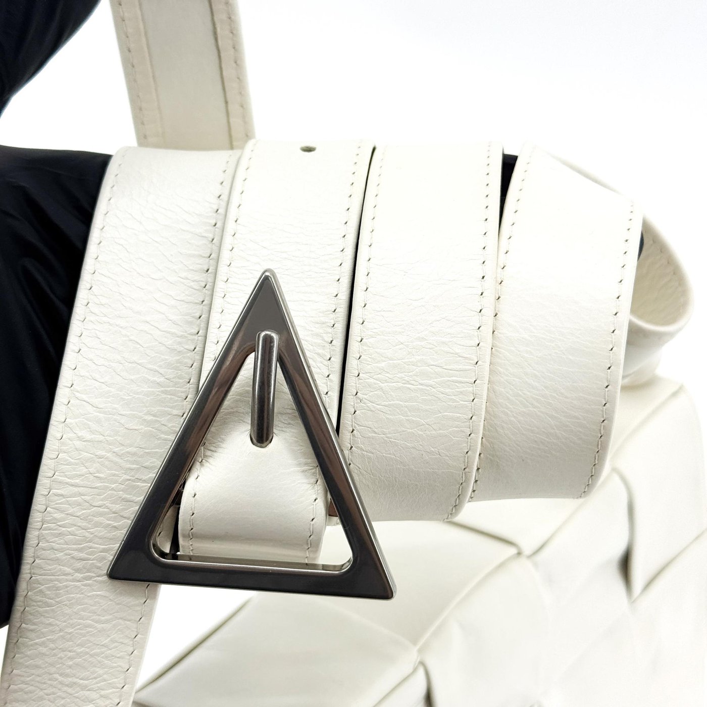 Bottega Veneta Brick Cassette Maxi Intrecciato Leather Small