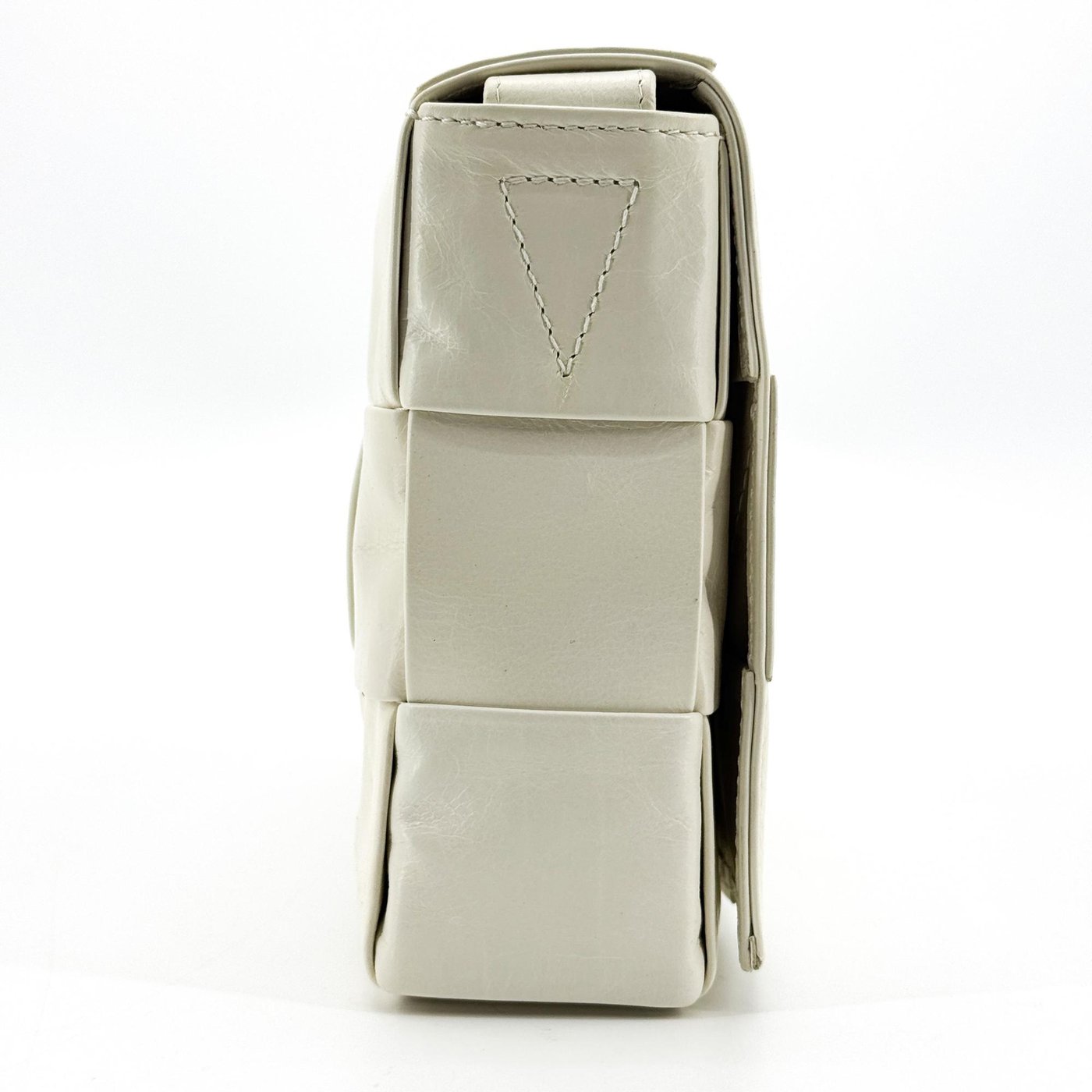 Bottega Veneta Brick Cassette Maxi Intrecciato Leather Small