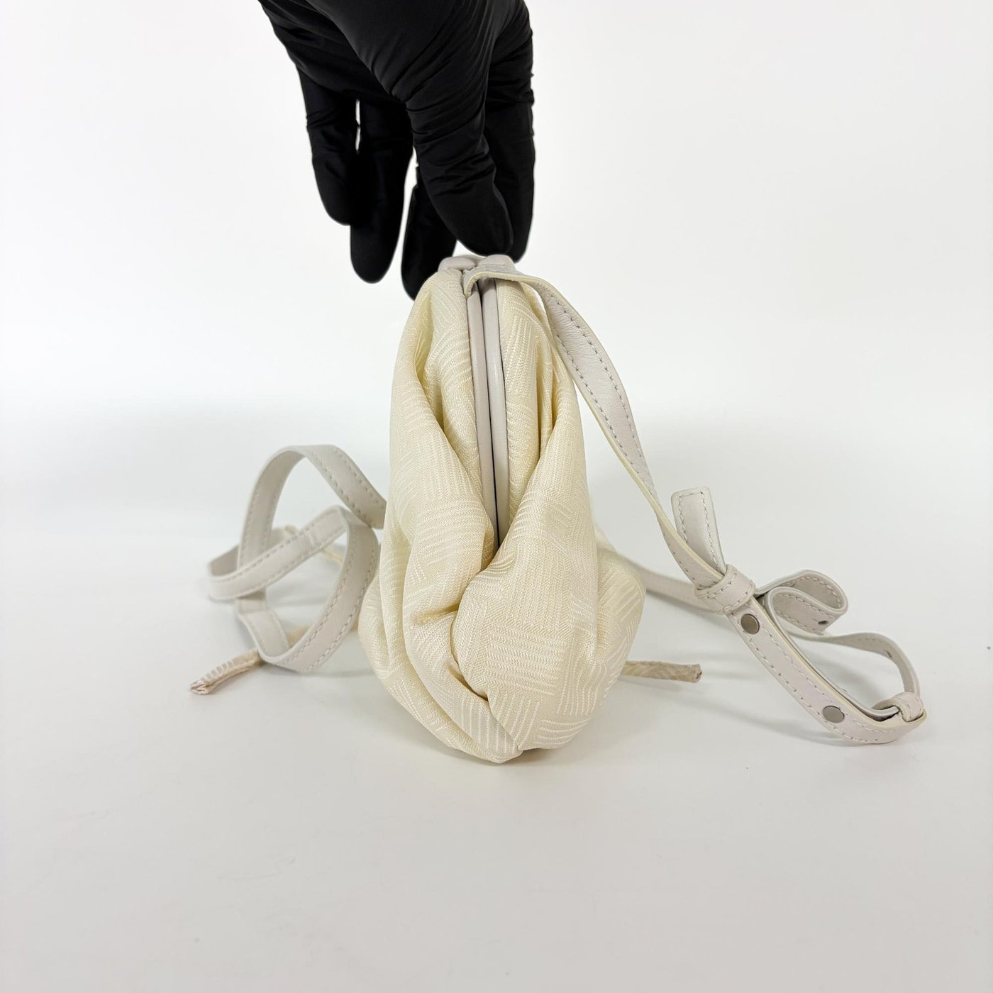 Bottega Veneta Point Leather Small