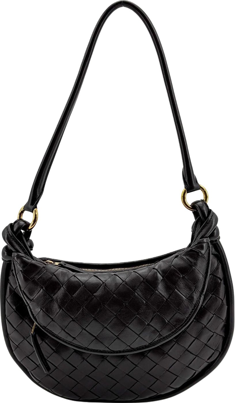 Bottega Veneta Gemelli Intrecciato Leather Small