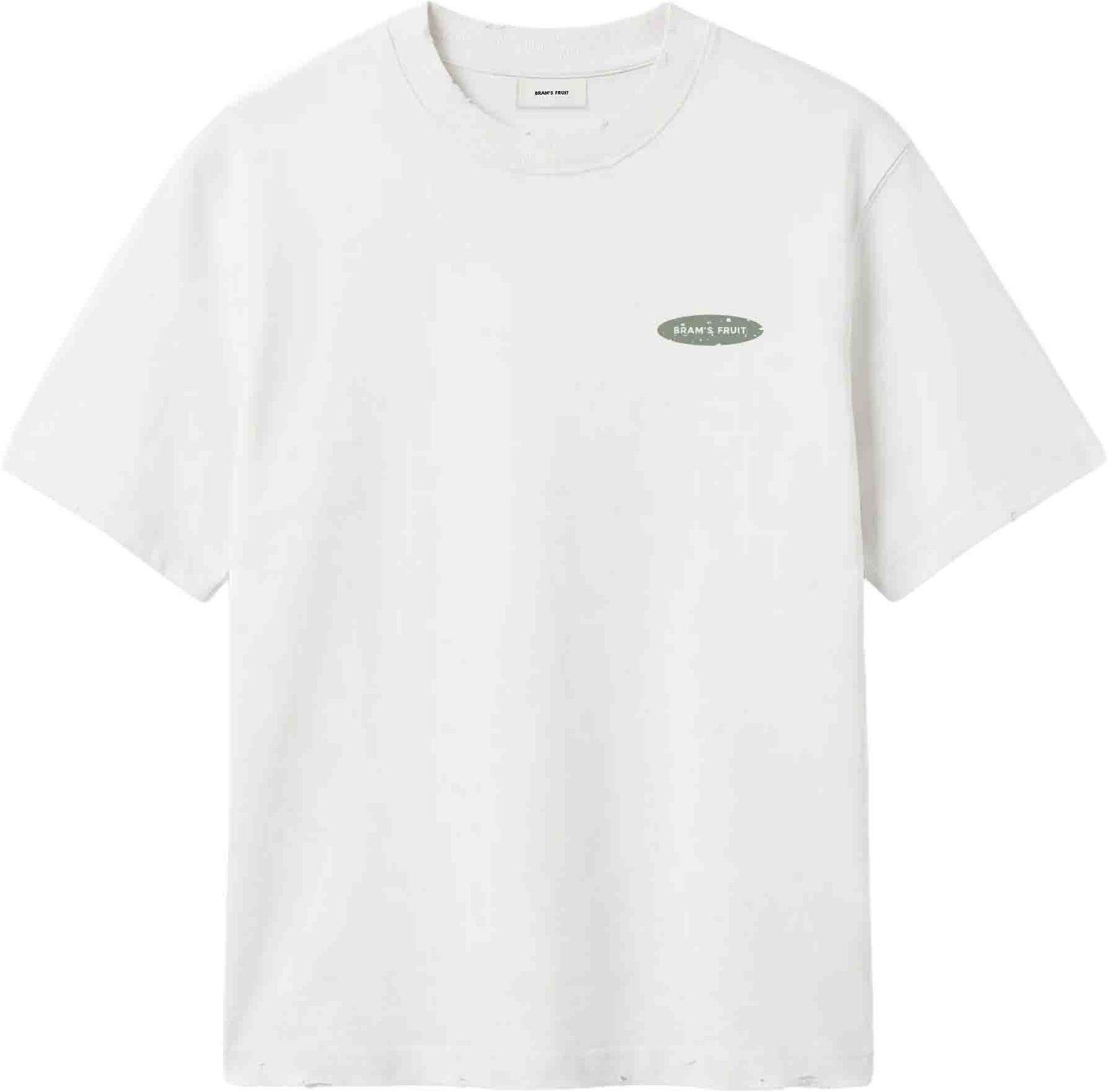 Bram's Fruit T-shirt Wit F*ck Off
