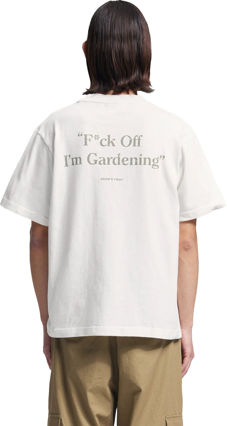 Bram's Fruit T-shirt Wit F*ck Off