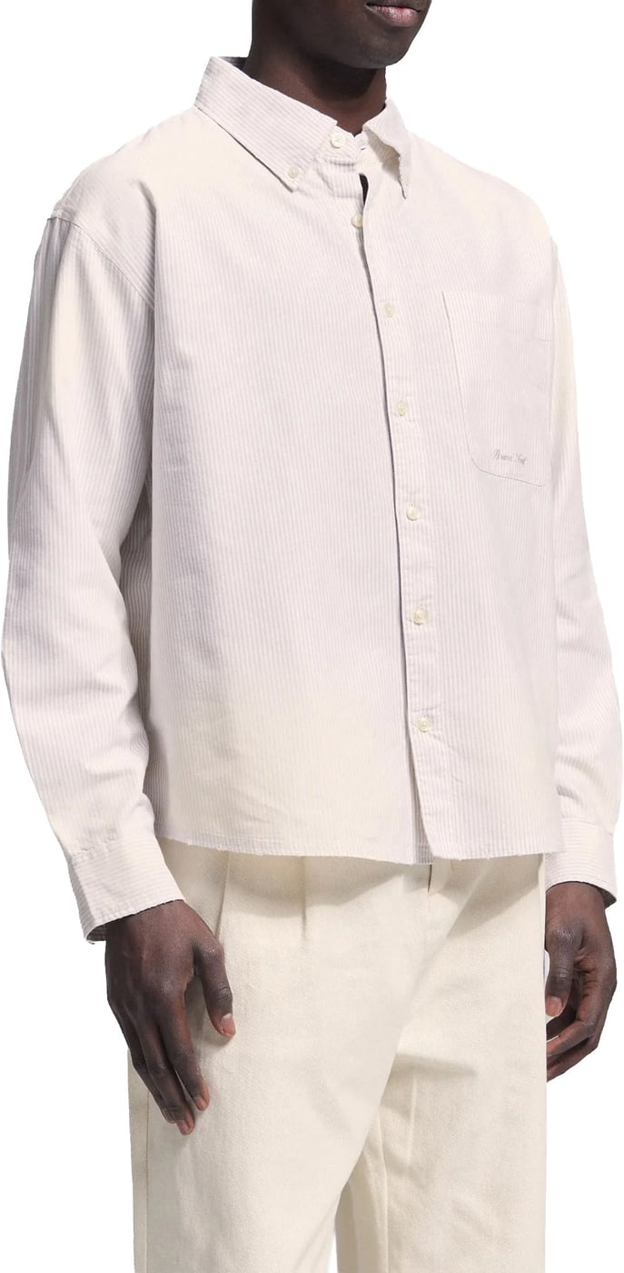 striped oxfrod shirt