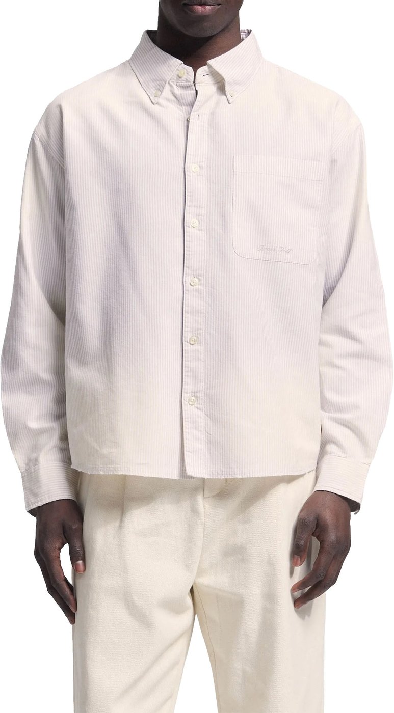 striped oxfrod shirt
