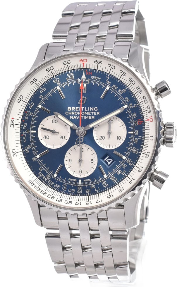 Breitling Navitimer 01 Chronograph Automatic Stainless Steel and Rose Gold 46