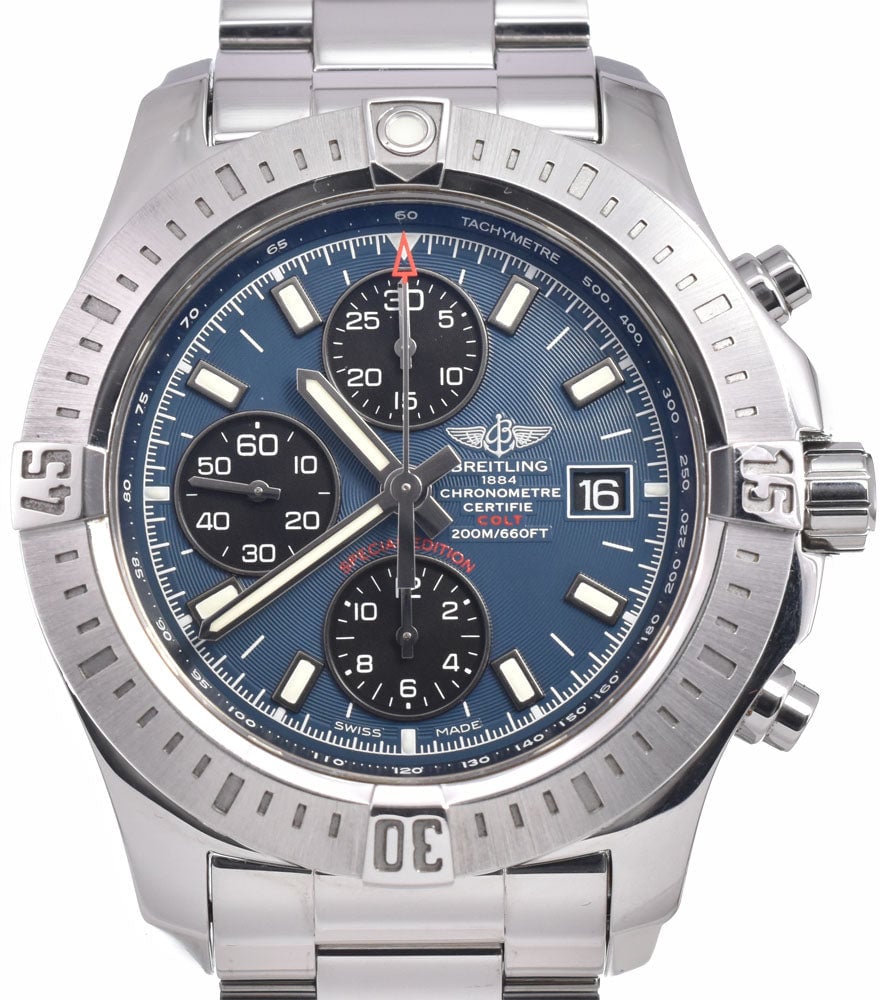 Breitling Colt Chronometer 200M Automatic Stainless Steel 44
