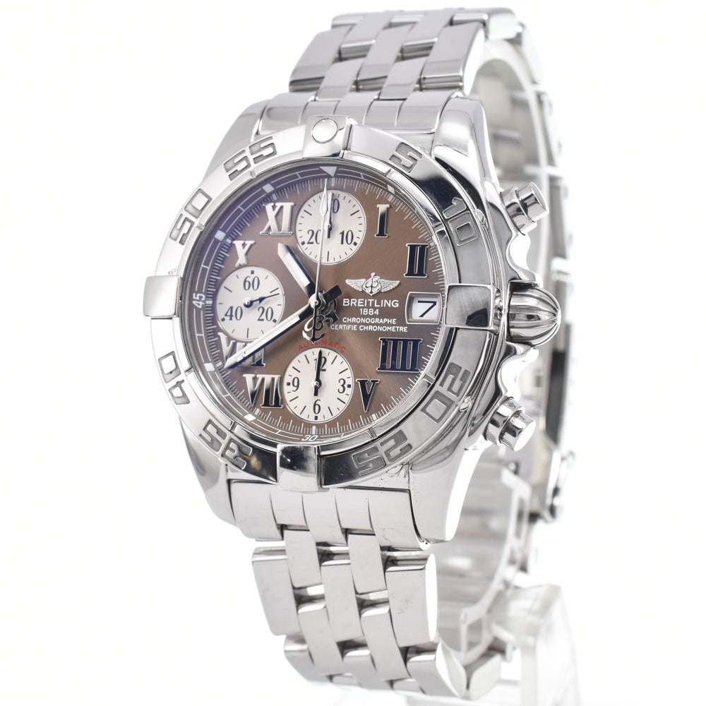 Breitling Cockpit Galactic Chronograph Automatic Stainless Steel 39