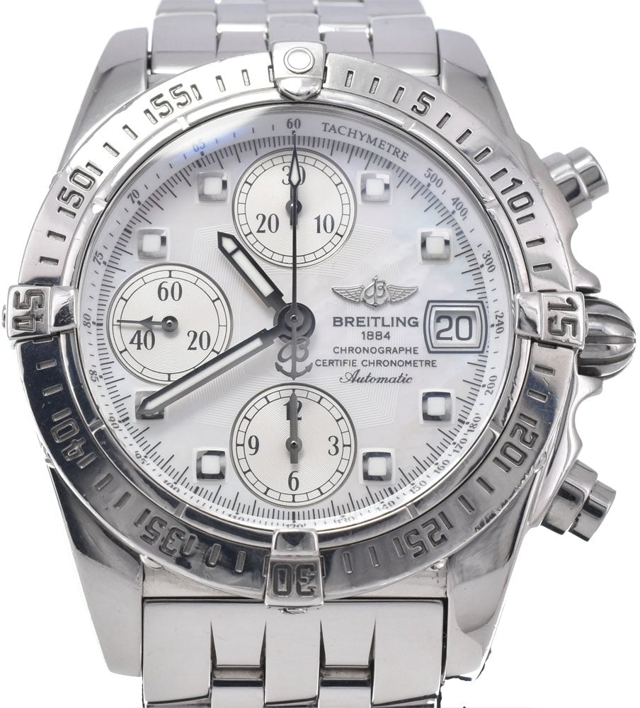 Breitling Cockpit Galactic Chronograph Automatic Stainless Steel 39