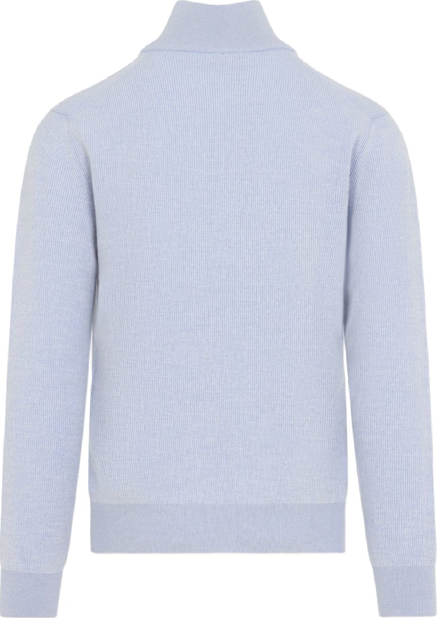 Brioni Half Zip Up Sweater