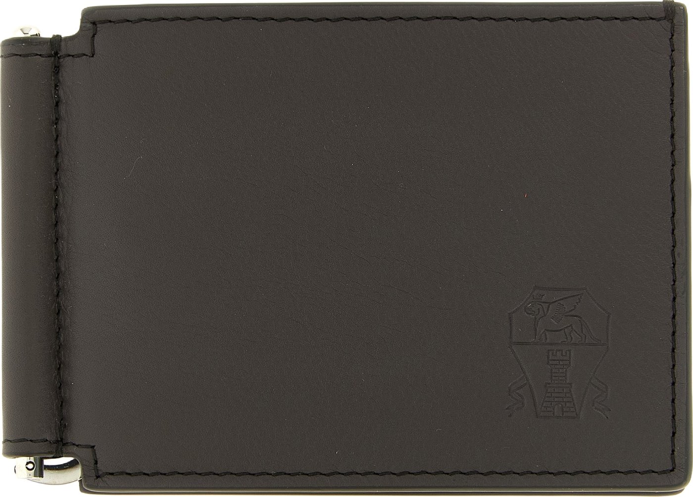 Brunello Cucinelli Brown Calfskin Money Clip
