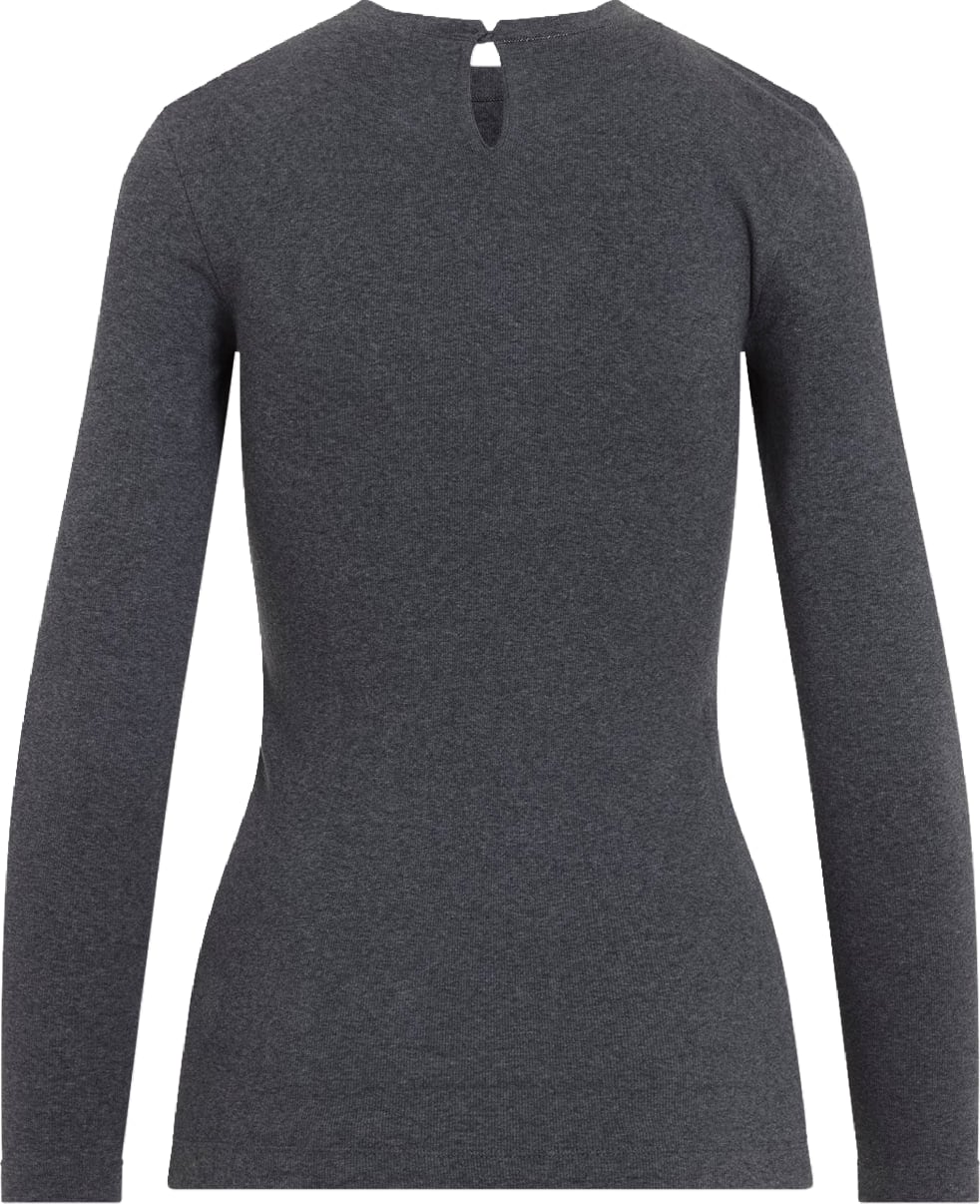 Brunello Cucinelli L/S Rib T-Shirt