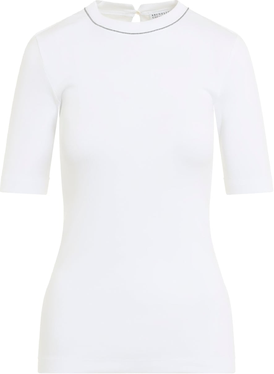 Brunello Cucinelli Rib T-Shirt