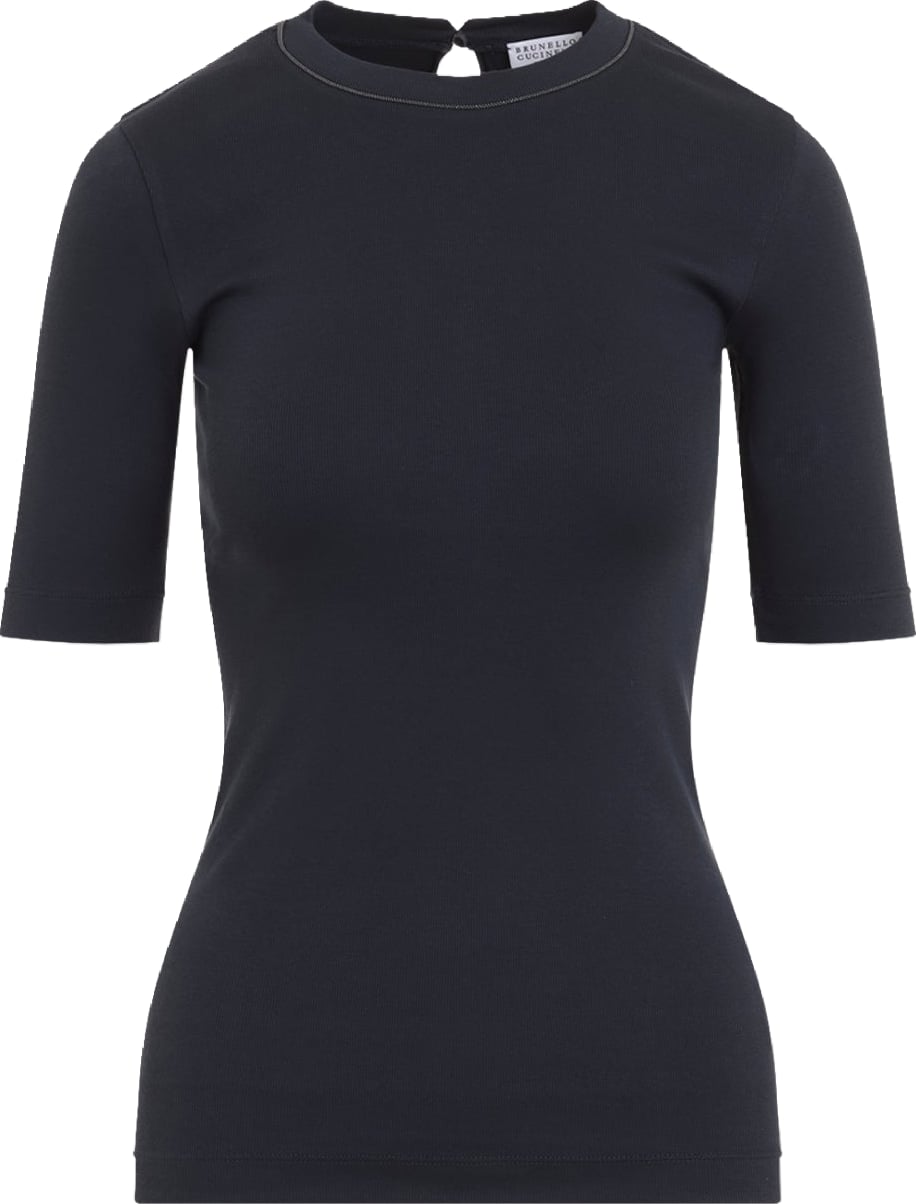Brunello Cucinelli Rib T-Shirt