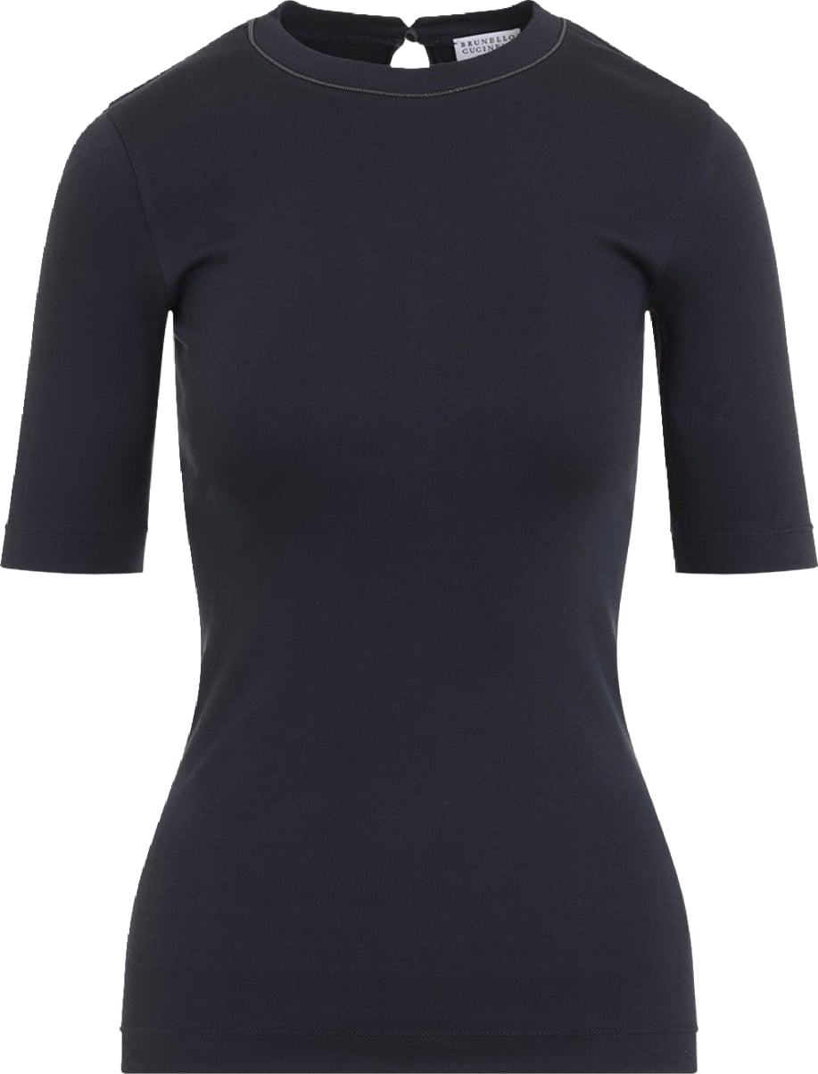 Brunello Cucinelli Rib T-Shirt