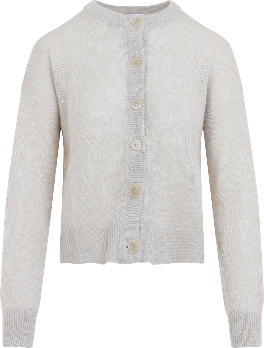 Brunello Cucinelli Shimmer Knit Cardigan