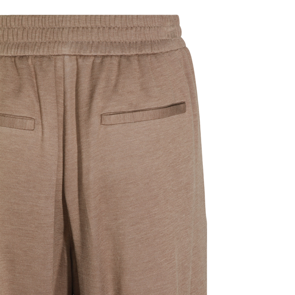 Relaxed Straight-Leg Trousers with Adjustable Waistband