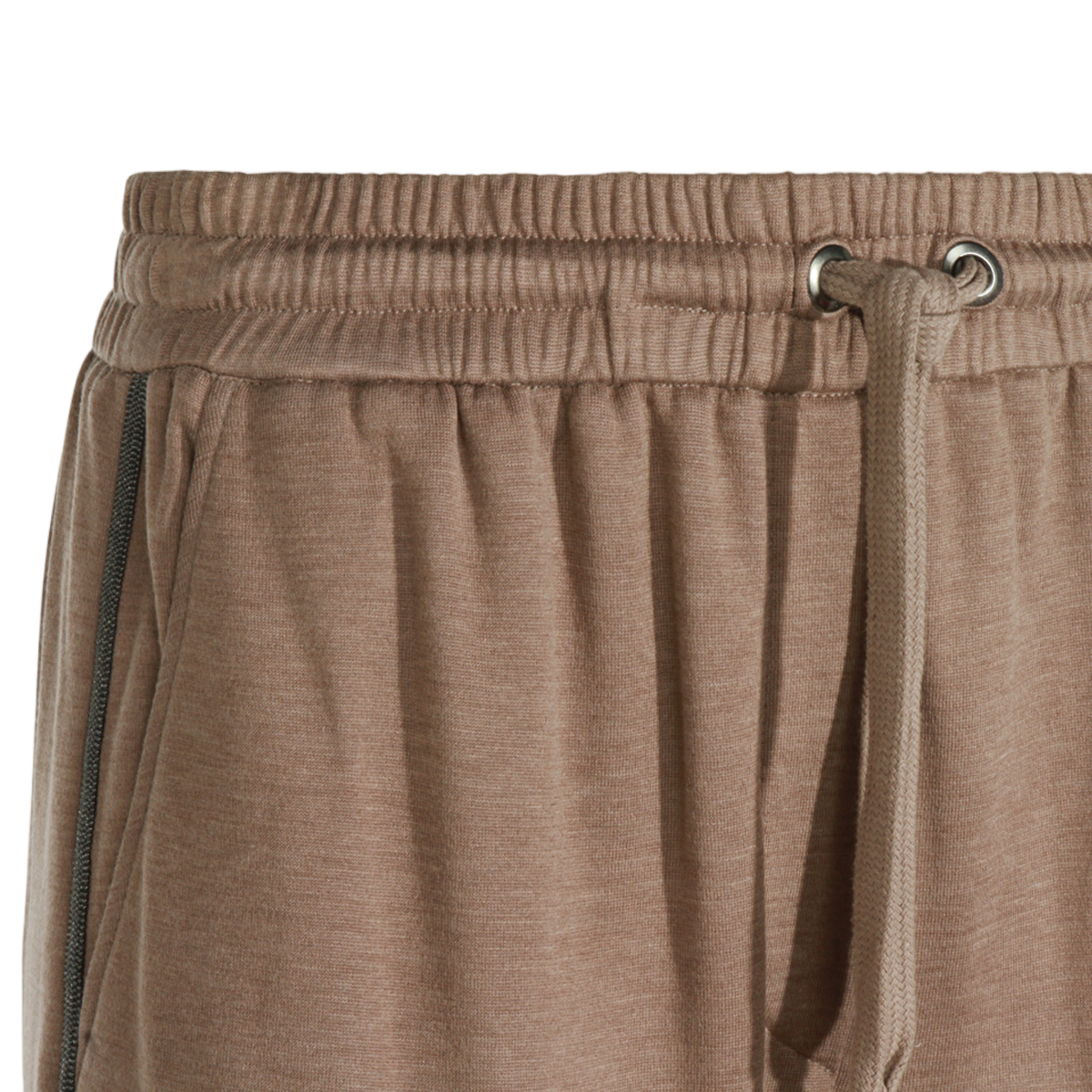 Relaxed Straight-Leg Trousers with Adjustable Waistband