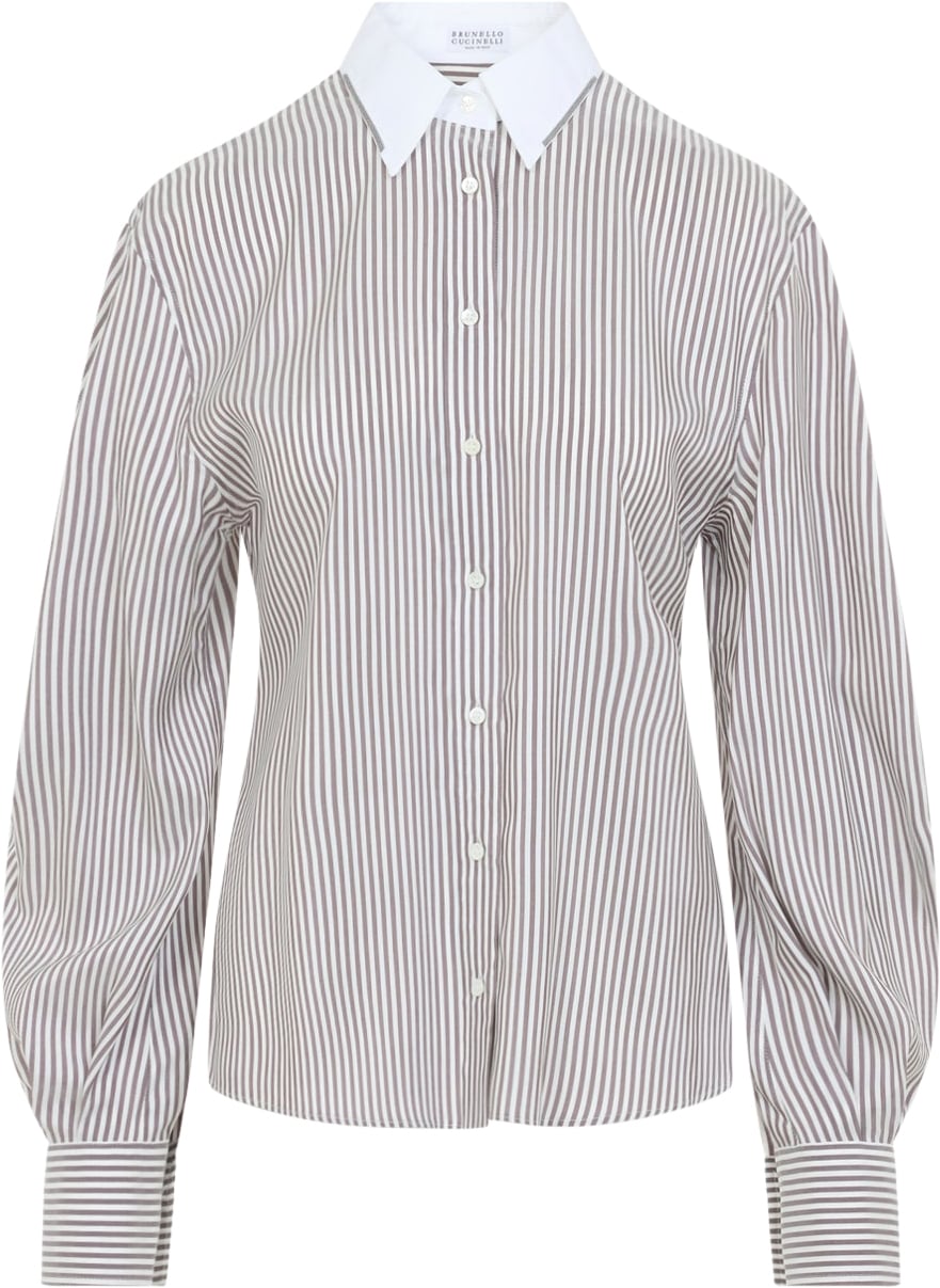 Brunello Cucinelli Striped Shirt