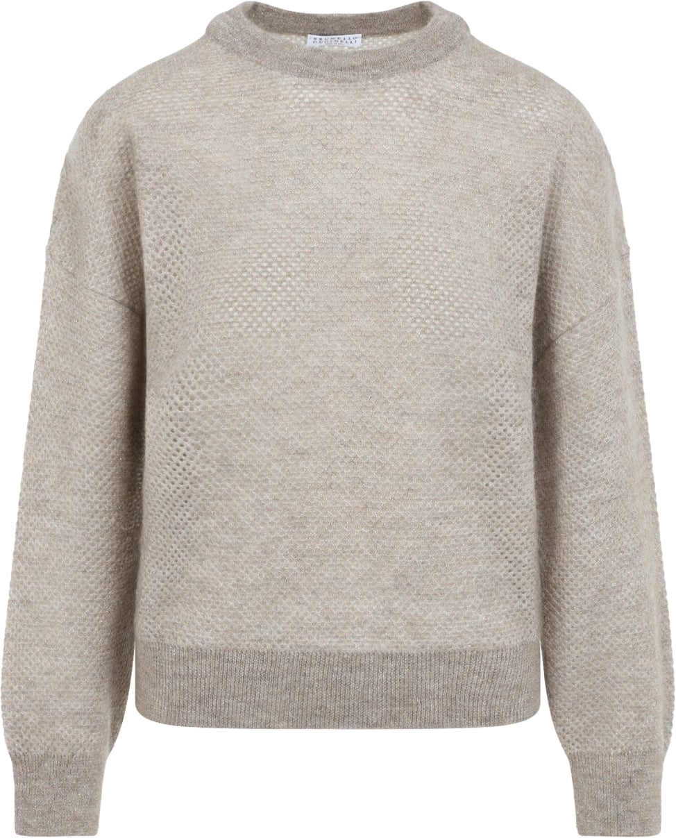 Brunello Cucinelli Sweater Soft Net Pullover
