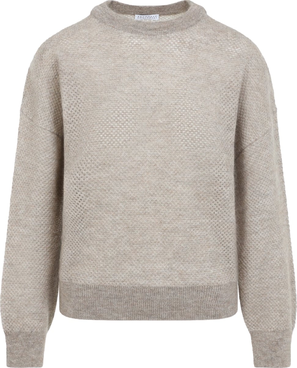 Brunello Cucinelli Sweater Soft Net Pullover