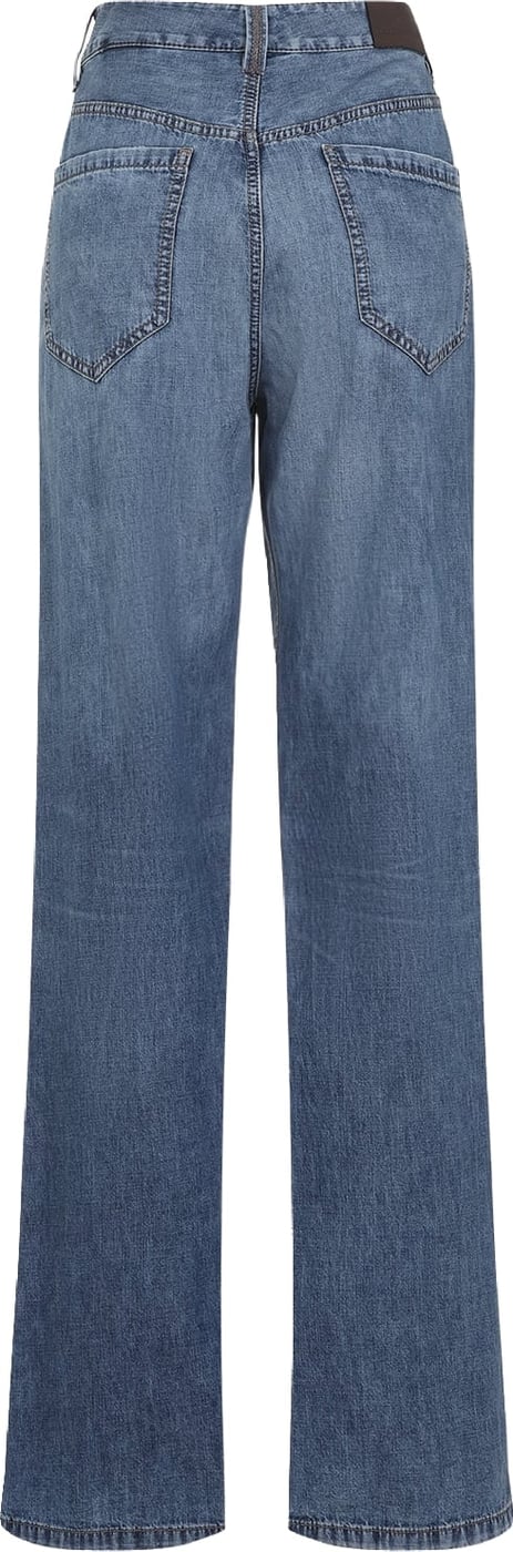 Brunello Cucinelli Wide Leg Jeans
