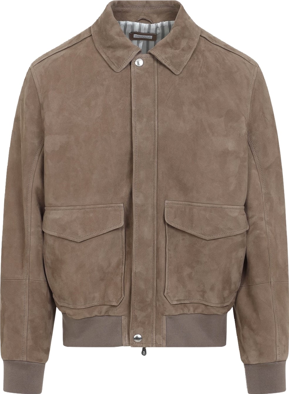Brunello Cucinelli Leather Bomber Jacket