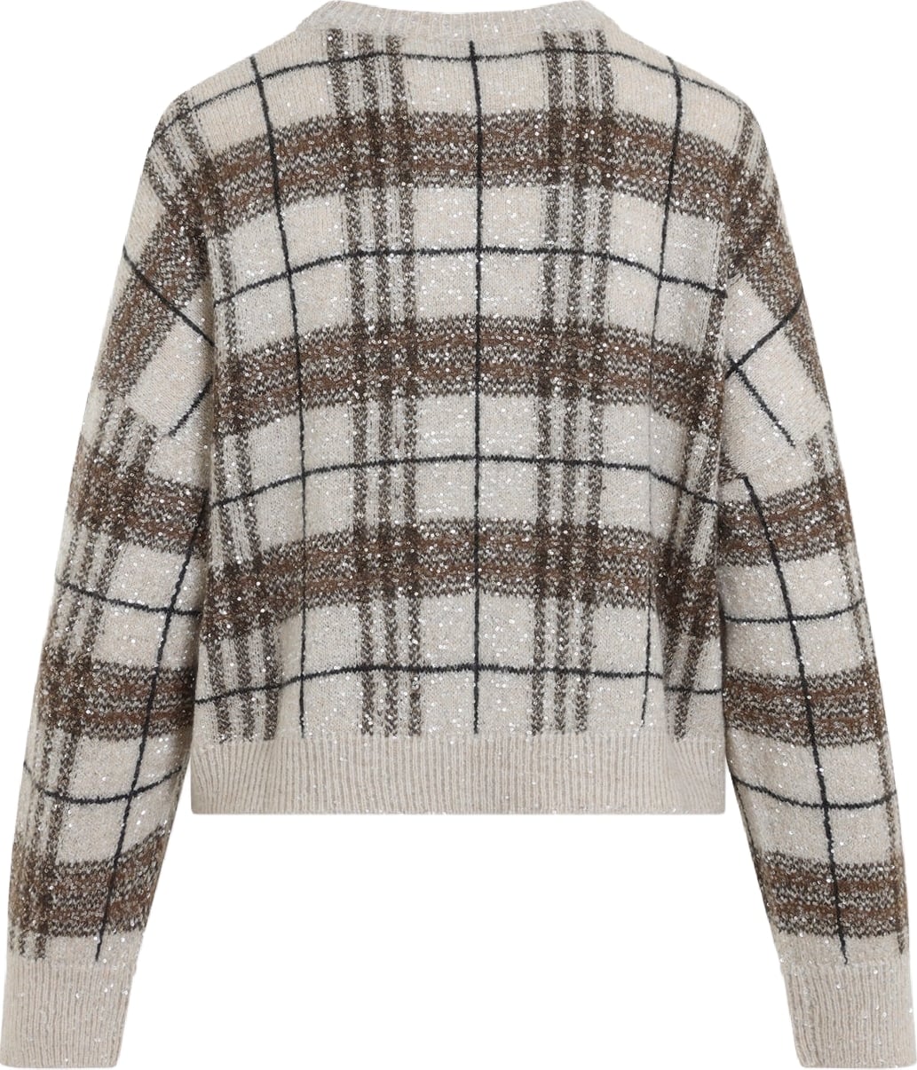 Brunello Cucinelli Check Sweater