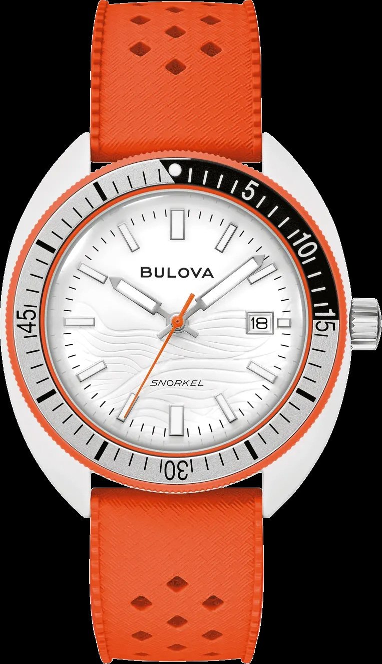98B448 Performance Snorkel 'Clownfish' hybride keramisch horloge