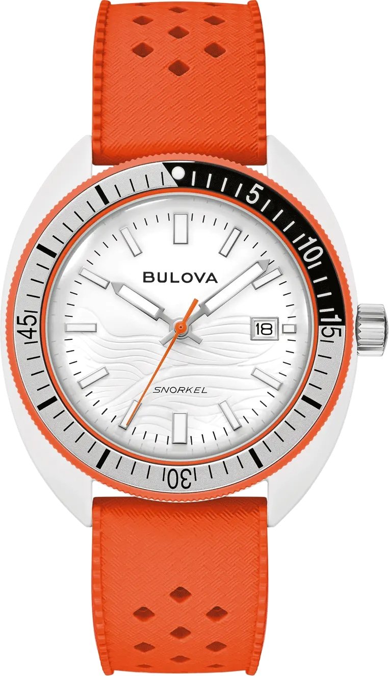 98B448 Performance Snorkel 'Clownfish' hybride keramisch horloge