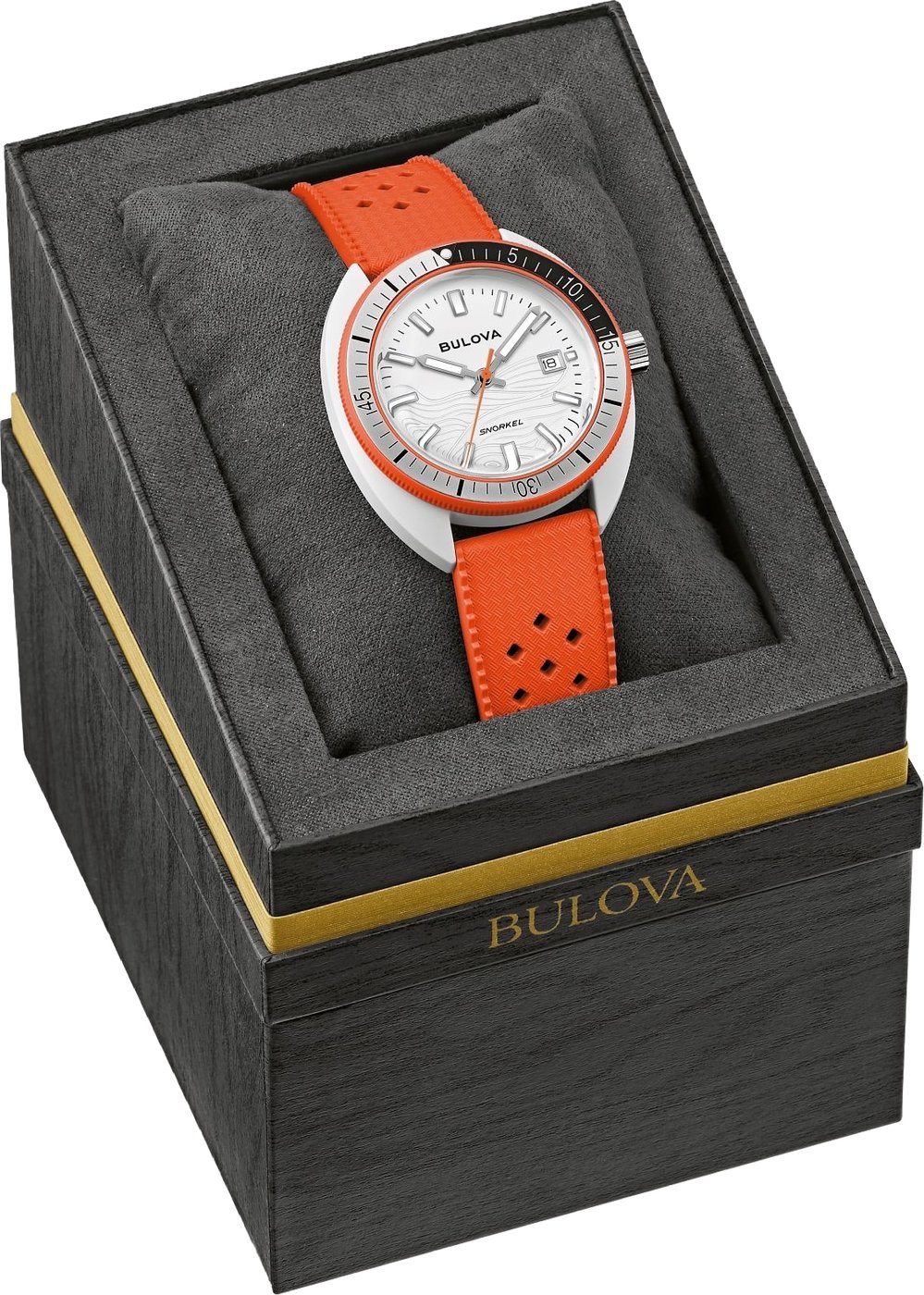 98B448 Performance Snorkel 'Clownfish' hybride keramisch horloge