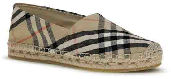 Burberry Multicolor Cotton Espadrilles