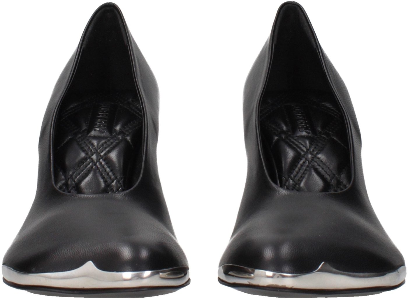 Burberry Black Leather High Heel Pumps