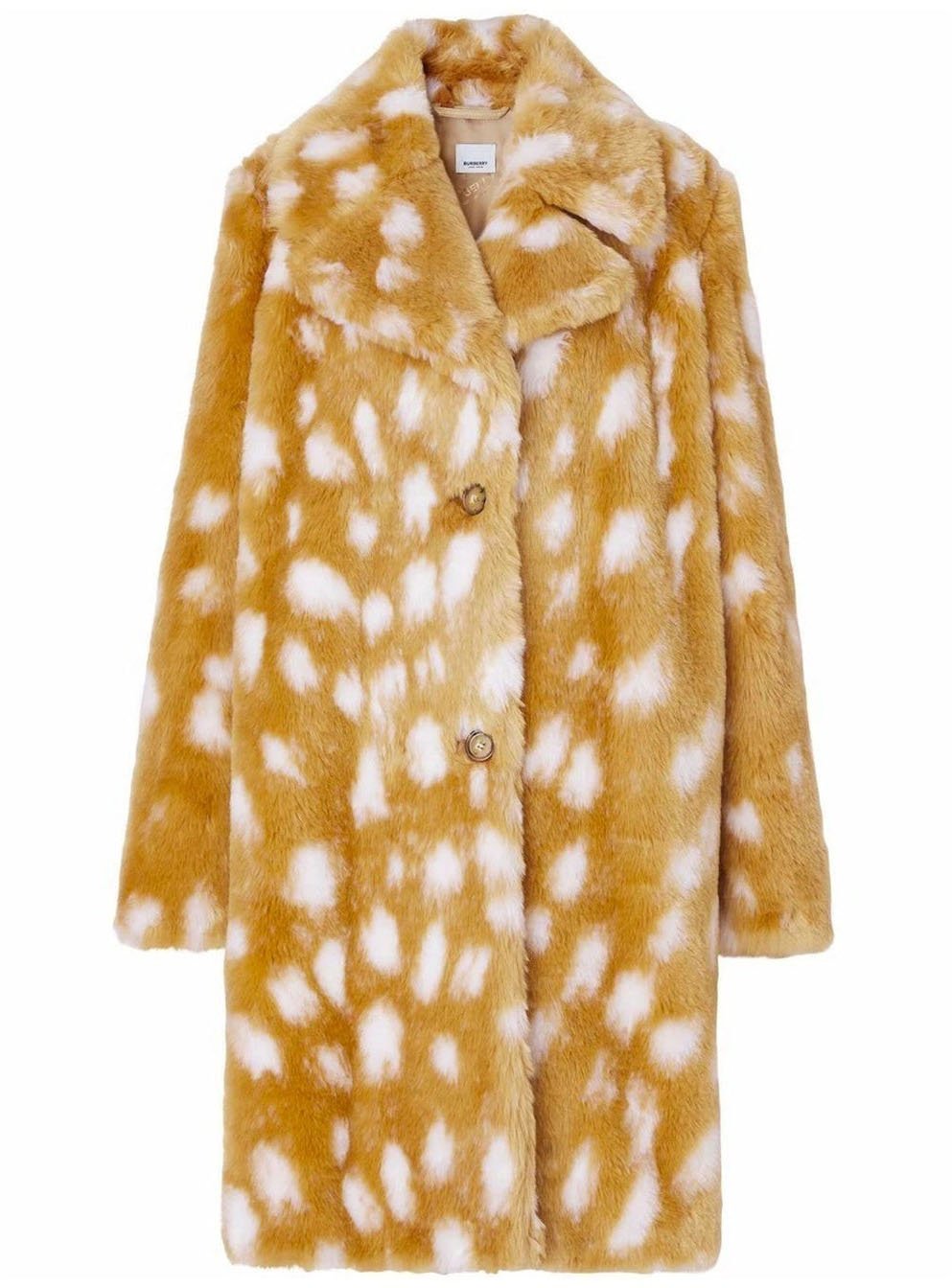 Burberry Faux Fur Coat