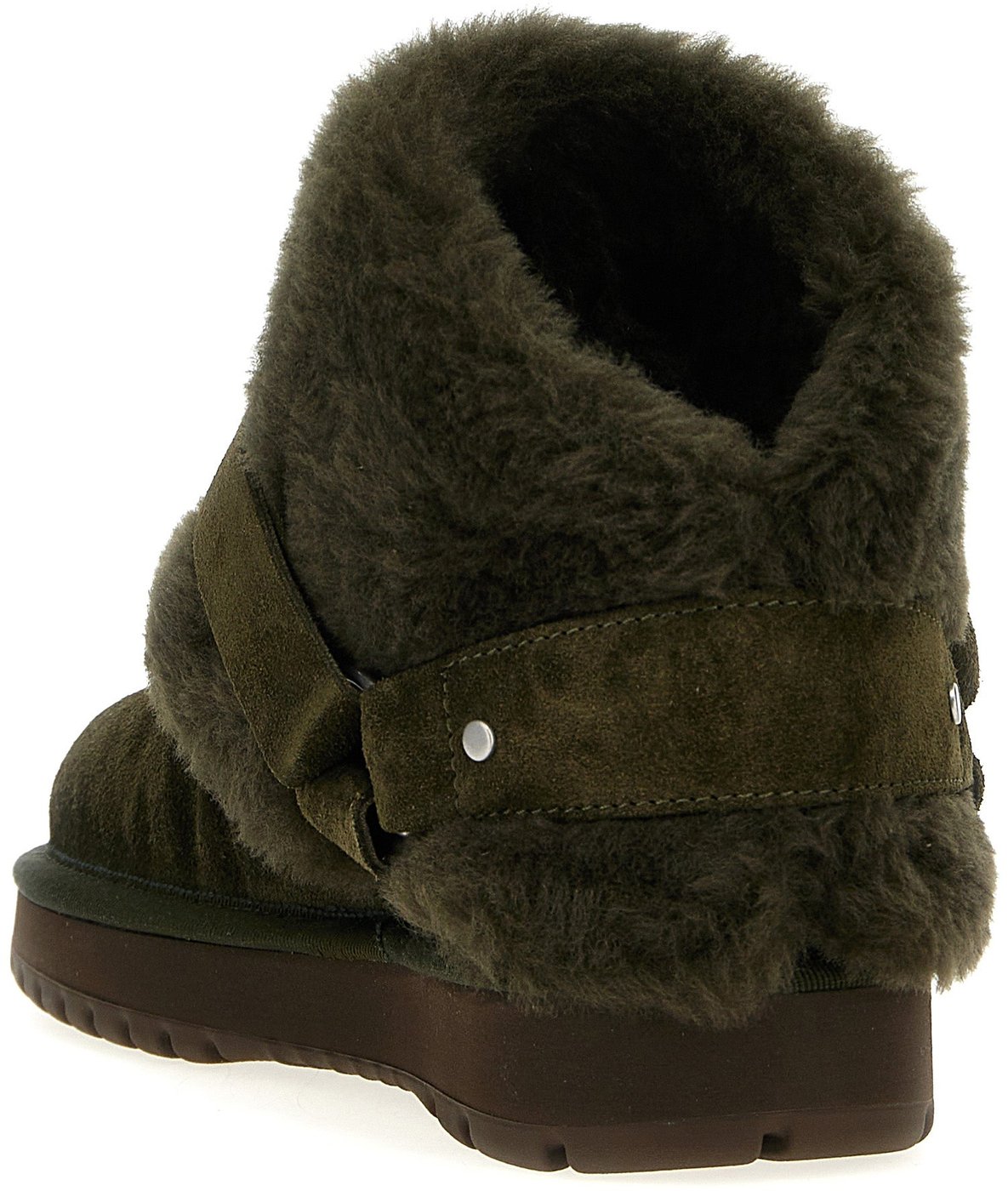 Burberry Bicolor Leather Ankle Boots