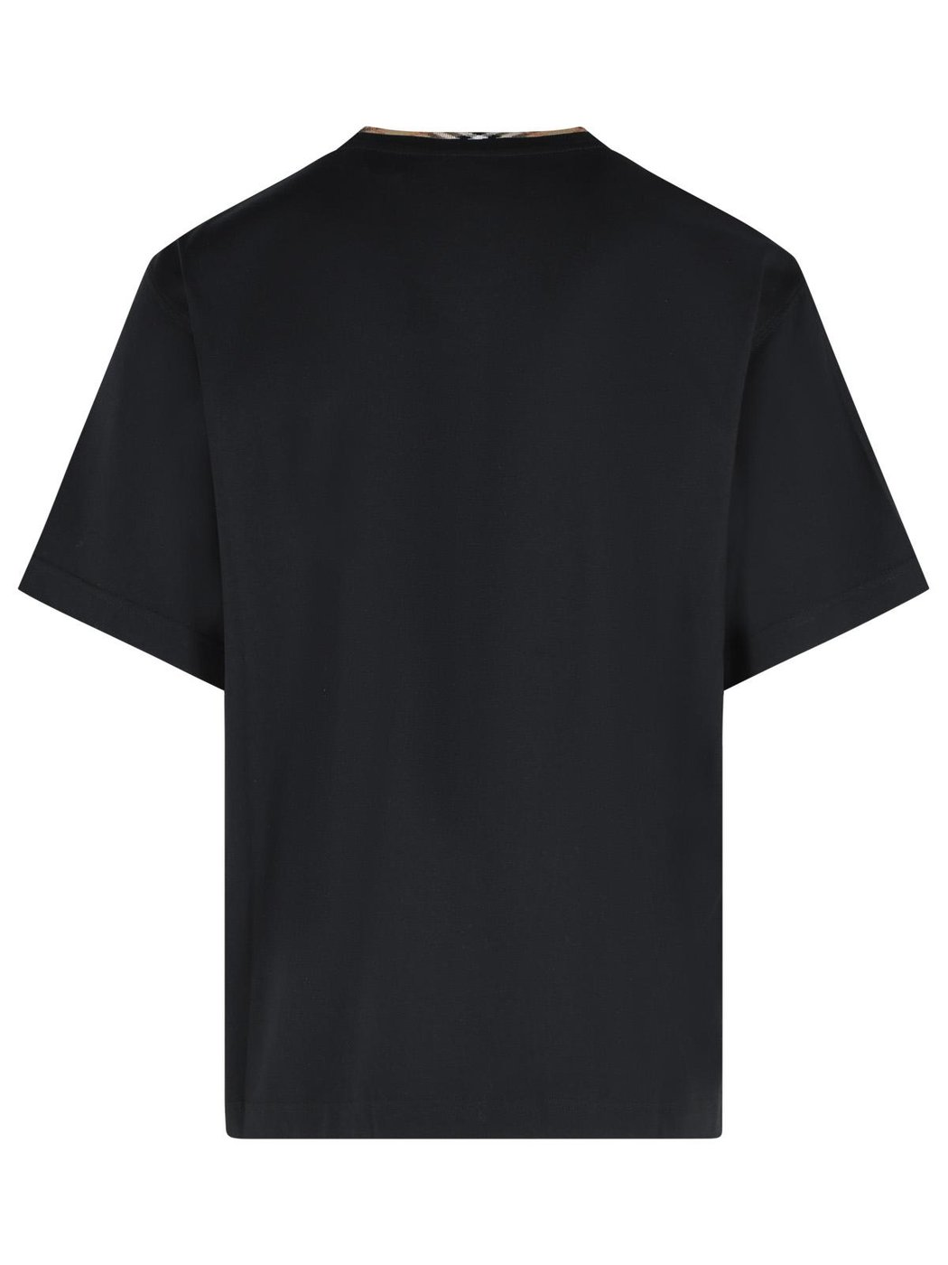 'Ryan' Black Cotton T-Shirt