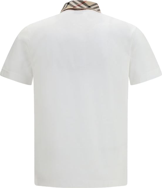 Burberry White Cotton Top