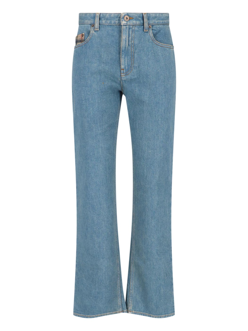 Bootcut Jeans In Blue Cotton Denim