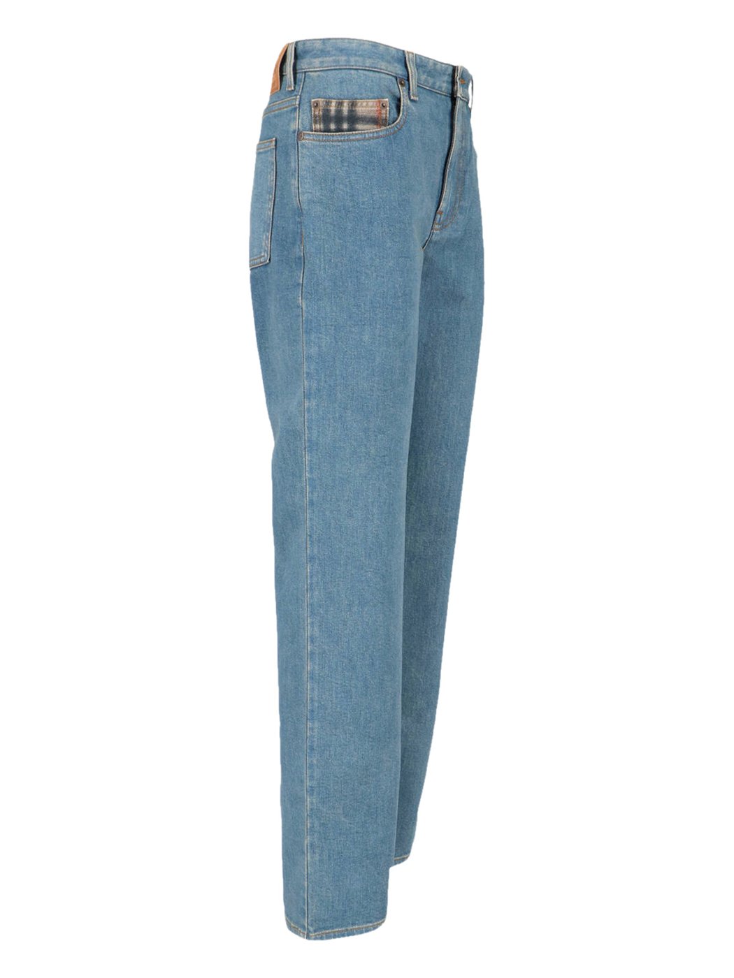 Bootcut Jeans In Blue Cotton Denim