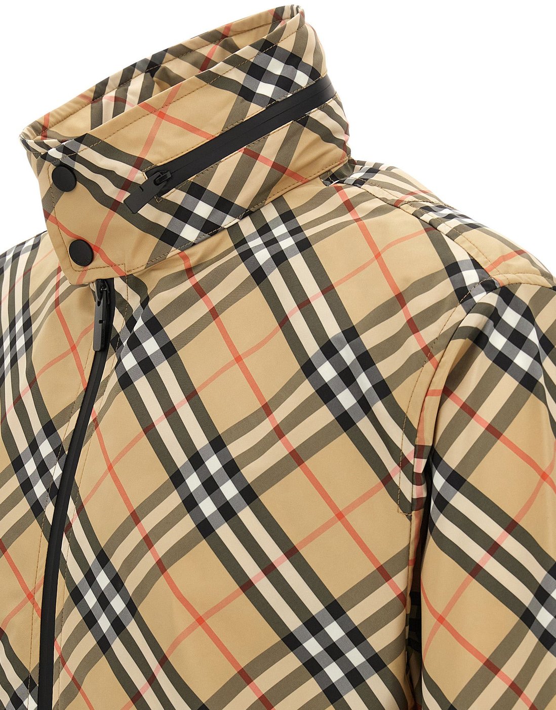 Burberry Beige Polyester Shell Jacket