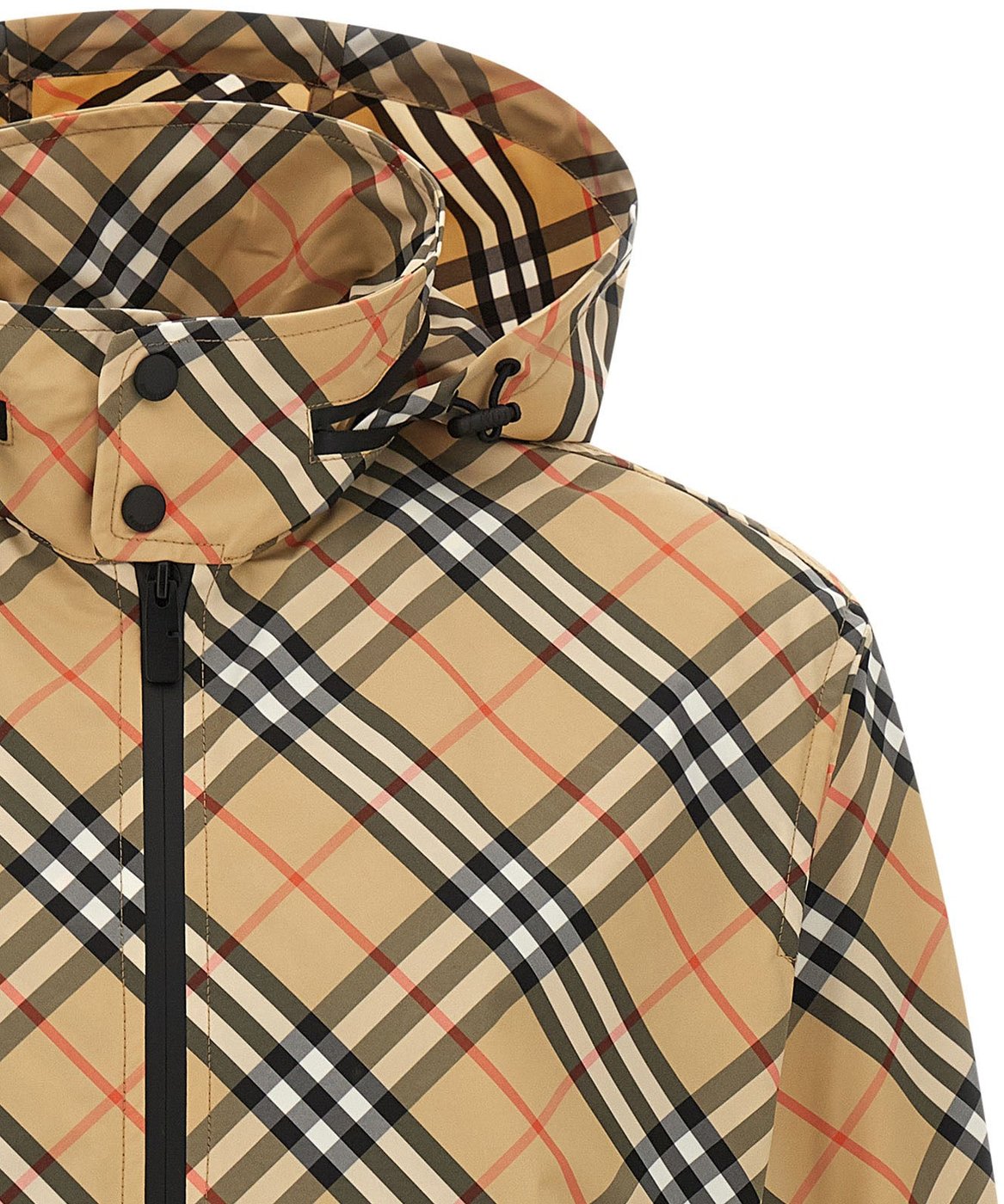 Burberry Beige Polyester Shell Jacket