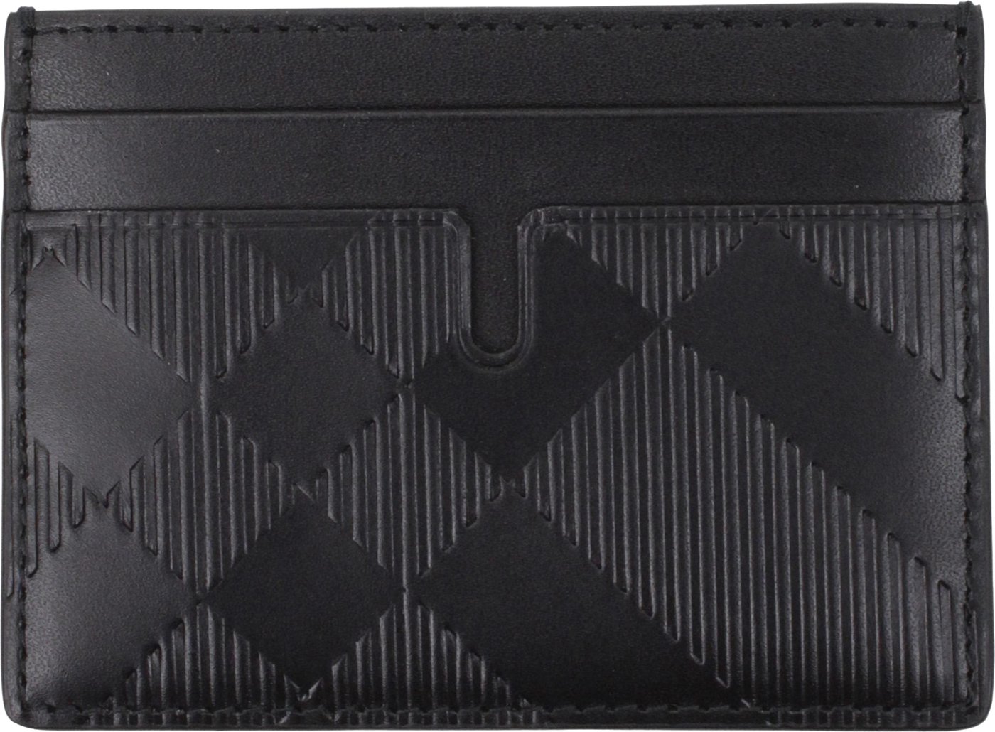 Burberry Black Leather Cardholder