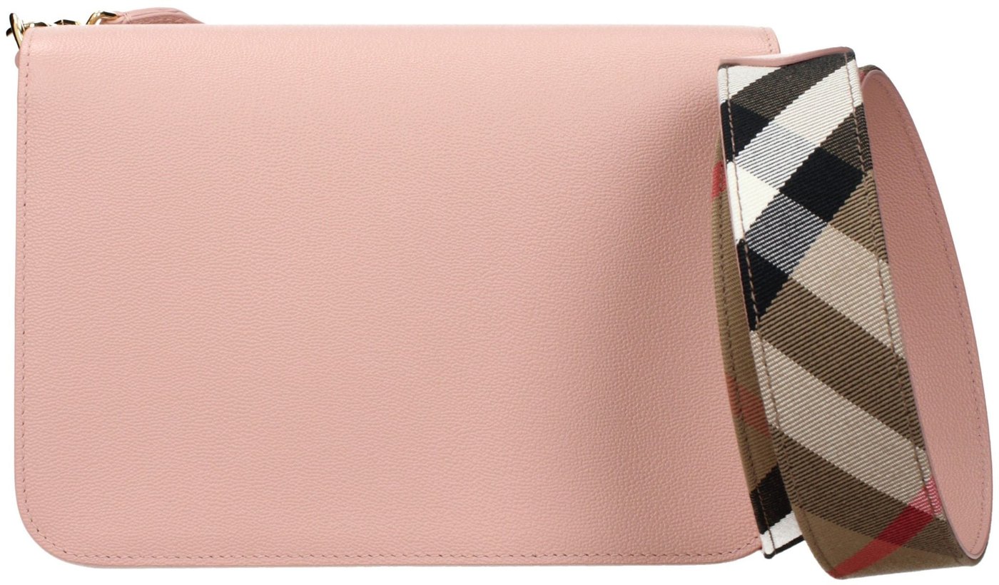 Burberry Pink Leather Crossbody Bag