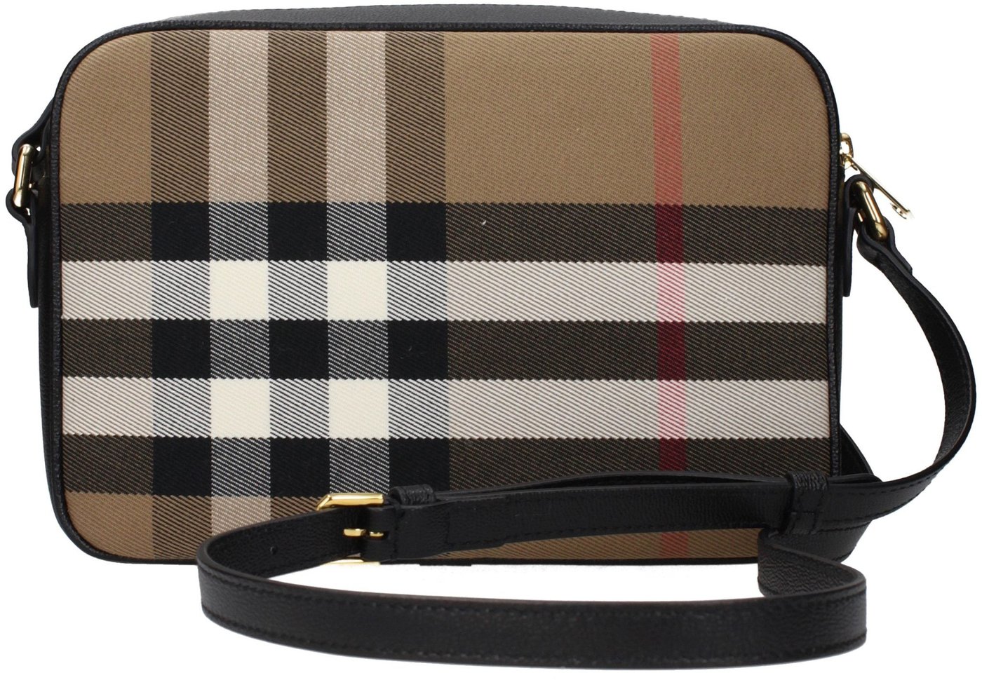 Burberry Beige Fabric Crossbody Bag