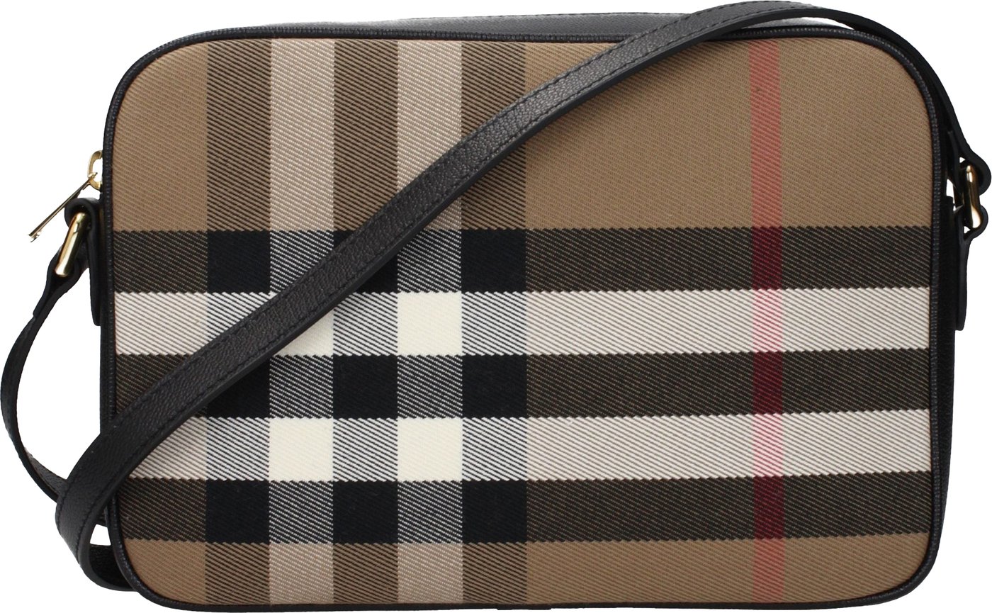 Burberry Beige Fabric Crossbody Bag