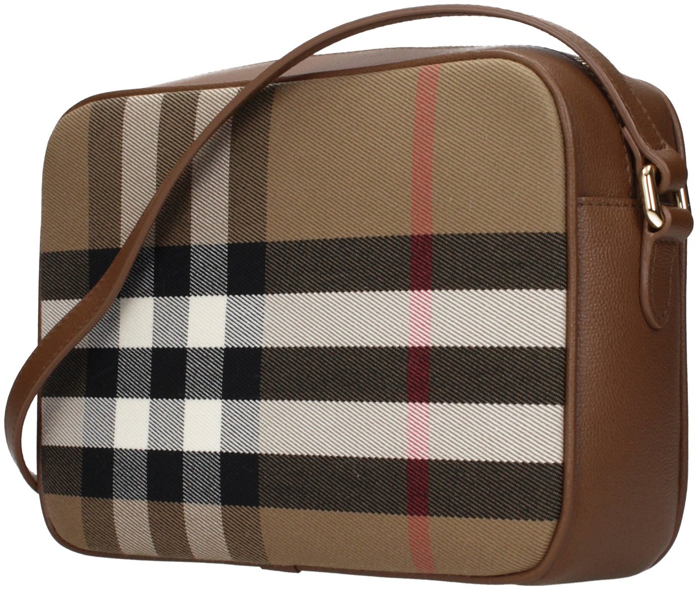 Burberry Beige Fabric Crossbody Bag