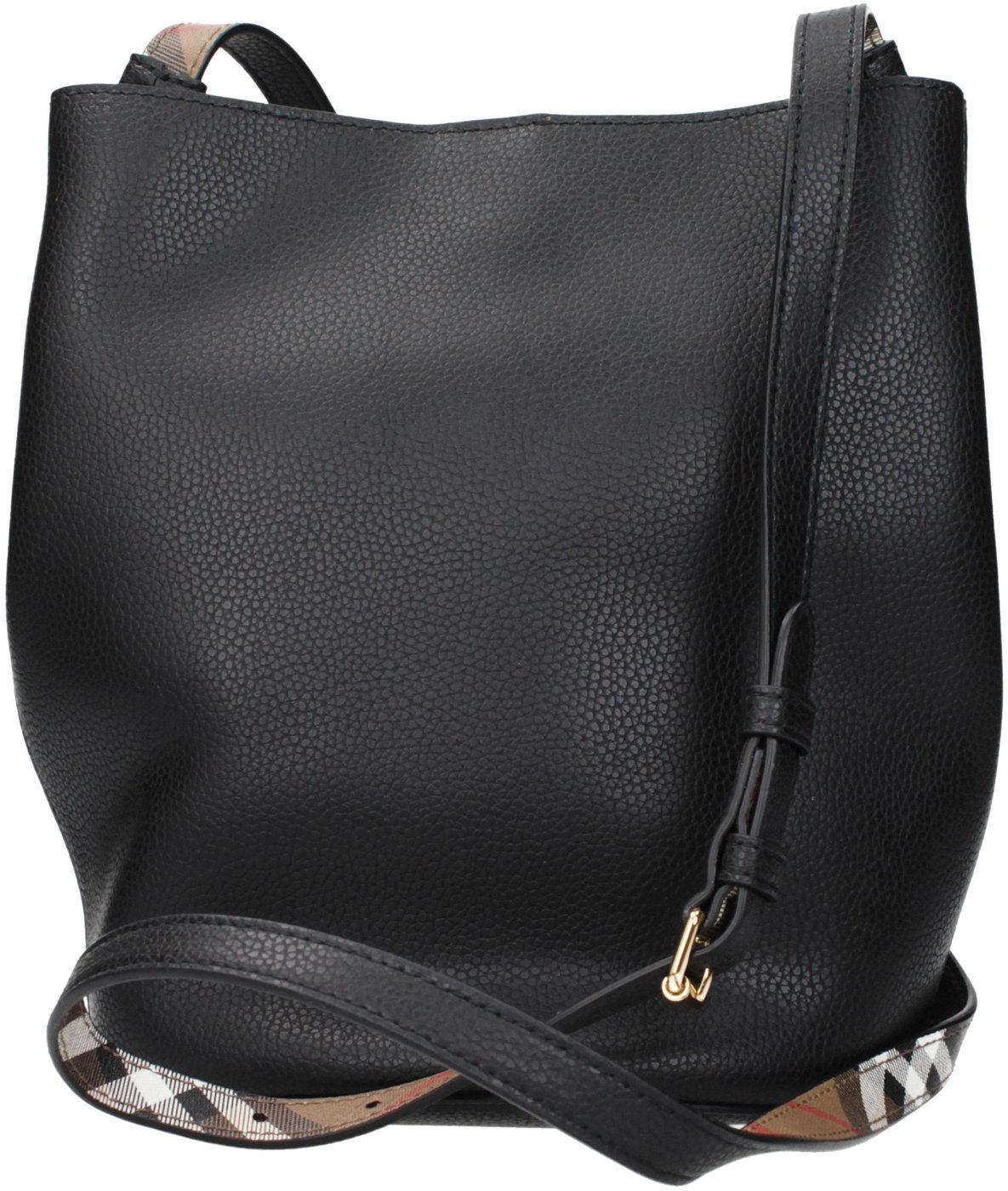Burberry Black Leather Crossbody Bag